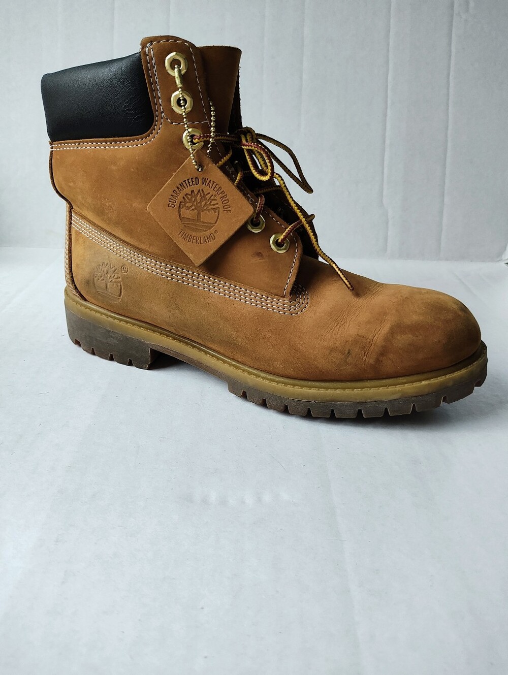 Timberland Wheat 6" Work Boots Men's Sz 7 /Women's Sz 8.5